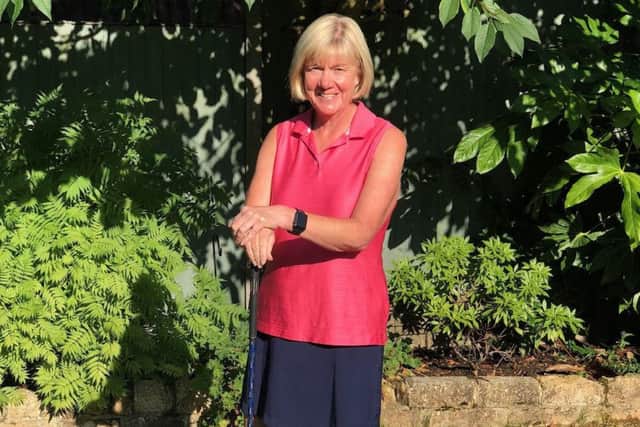 Sue Borthwick set a new ladies course record of gross 76 EMN-180813-100556002