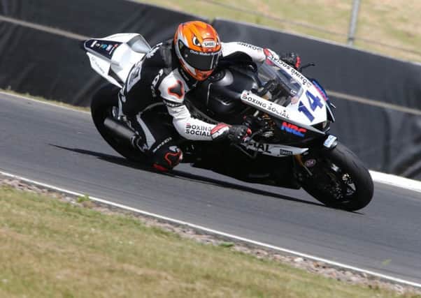 Tim Neave has his eyes on a top 10 spot in the British Supersport standings EMN-180813-121349002