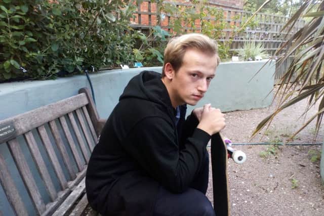 Kieran Campbell who is ready to meet town councillors in a bid to secure a new skate park in Horncastle. Picture: John Fieldhouse.