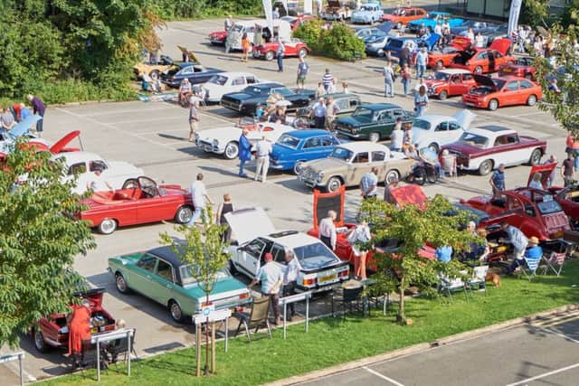 A picture from the Sleaford Classic Car and Motorcycle Show in 2017. Picture: SCCMS.
