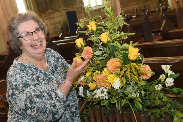 Helpringham Feast. Irene Foster of Helpringham. EMN-180813-110211001