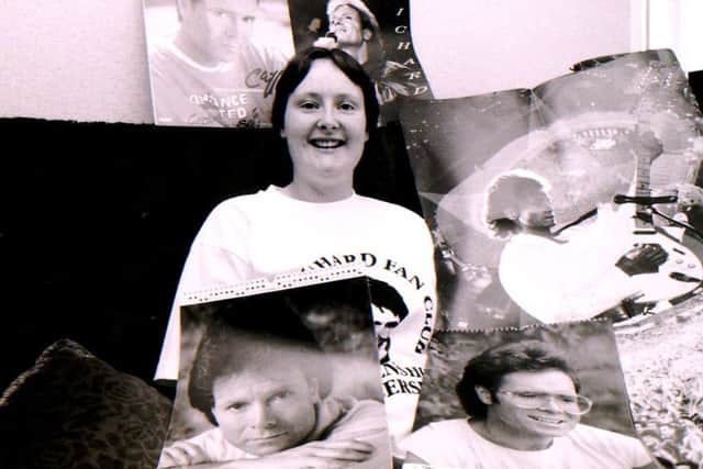 Cliff Richard mega fan Julie Leighton of Billingborough in 1993. EMN-180827-134323001