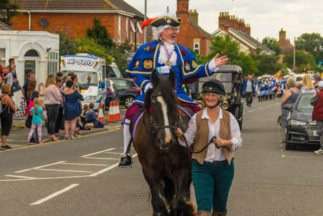 Town Crier Roy Palmer is heading off to become a Chelsea Pensioner.