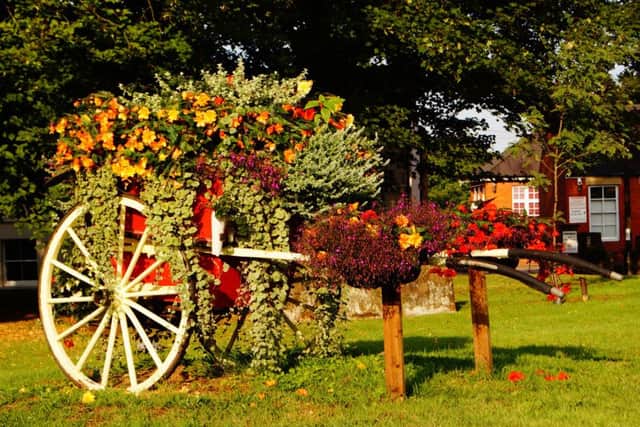 Blooming cart in Caistor Churchyard EMN-180828-000833001