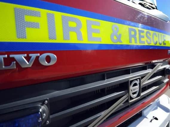 A crew from Kenilworth Fire Station was sent to rescue the child