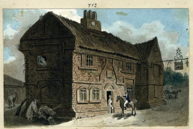 The 16th century Old King's Head pub in Kirton.