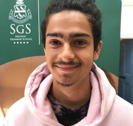 Ula Boney-Hundal is celebrating after achieving a Grade 9 in both History and Maths, an A* in Business Studies, and seven Grade 8s across other subjects ANL-180823-114439001