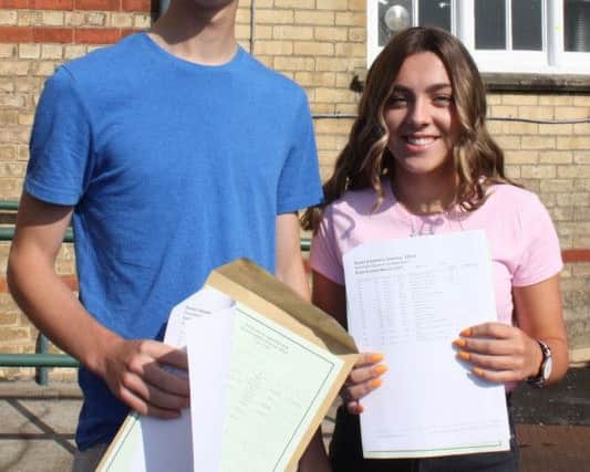 QEGS Alford: Oliver Goolden and Scarlett Rudd.