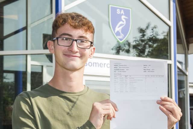 Somercotes Academy GCSE Results Day.
Ben Harris.