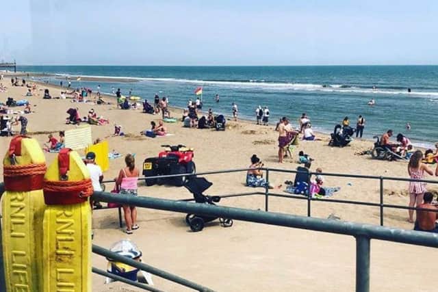 Lifeguards have been involved in a high number of rescues along the Lincolnshire coast this summer. ANL-180824-115722001