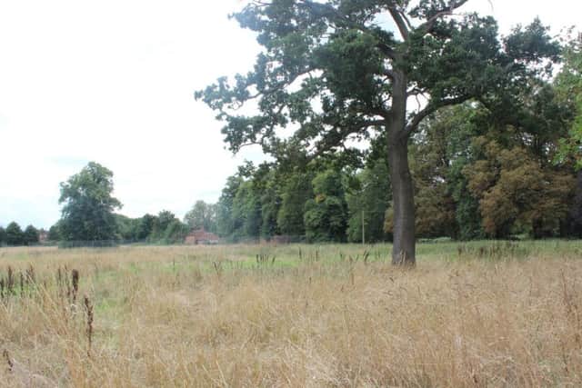 The site of the proposed dry leisure centre