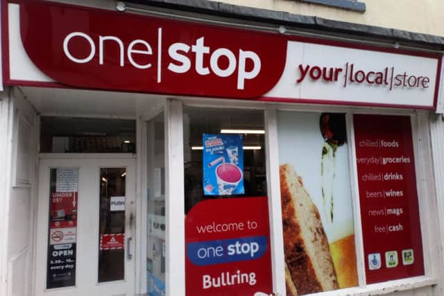 One Stop, in Horncastle's Bull Ring, will close next month.