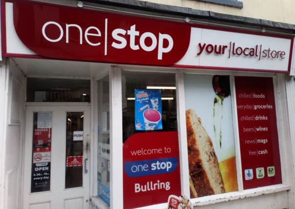 One Stop, in Horncastle's Bull Ring, will close next month.
