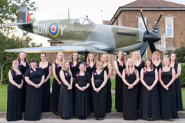 Set to help mark two milestones this year, the Military Wives Choir Digby.