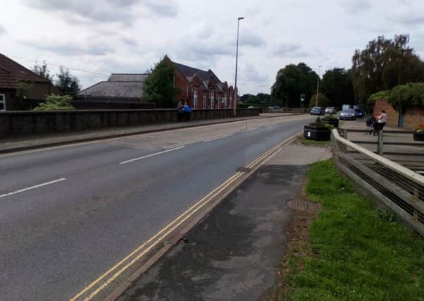Jubilee Way, in Horncastle, with no temporary bus stop signs. Picture taken by Content Editor John Fieldhouse today (Wednesday). EMN-180829-162149001