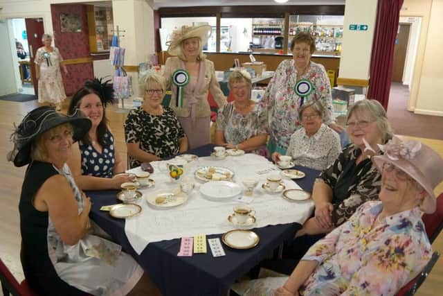 Lincolnshire North Federation of WIs Vote100 tea at Market Rasen's Festival Hall EMN-180409-081434001