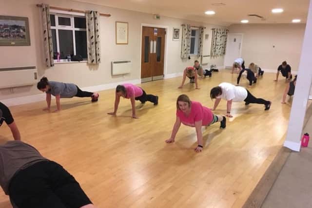 Fitness class in Belchford EMN-180309-151507001