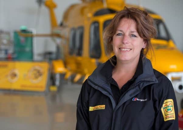 Karen Jobling, chief executive of the Lincs & Notts Air Ambulance EMN-180509-173008001