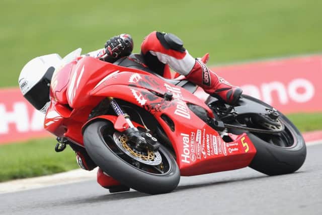 Aaron Clarke in action. Photo: Dave Yeomans.
