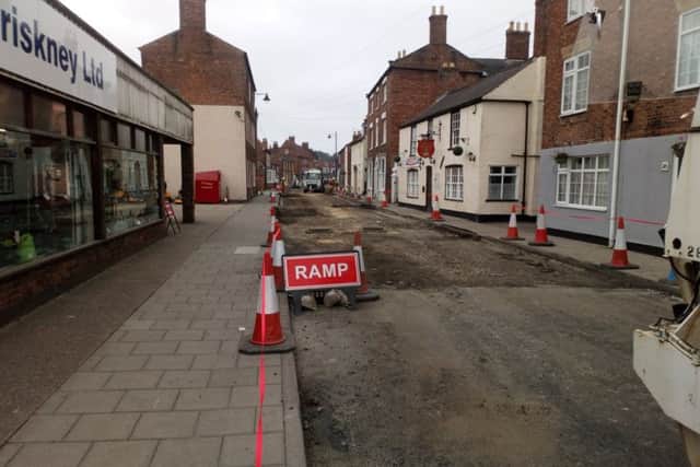 The lower end of West Street. Picture taken on Wednesday by content editor John Fieldhouse. EMN-180509-114040001
