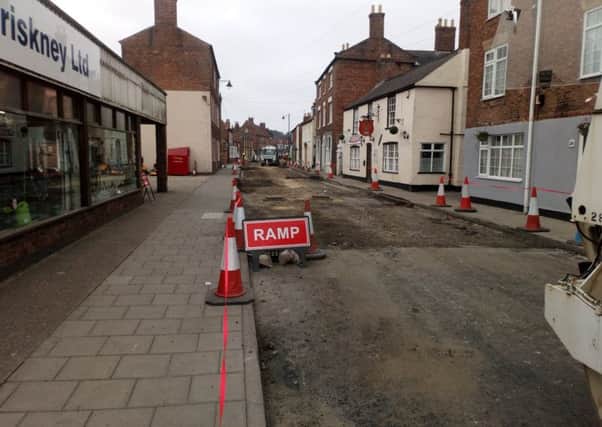 The lower end of West Street. Picture taken today (Wednesday) by content editor John Fieldhouse. EMN-180509-114040001