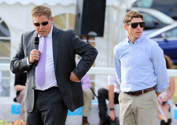 Trainer Dan Skelton (left) with jockey and brother Harry have enjoyed great succes at Market Rasen this season EMN-180609-104531002