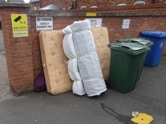 The latest fly tipping incident