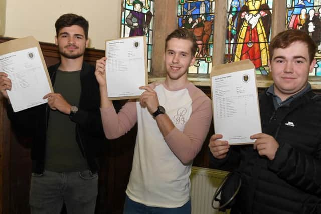 Boston Grammar School students celebrate A-level success