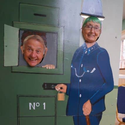 There was fun to be had at the Old Magistrates Court with the heritage cut out created for the day EMN-181009-133527001