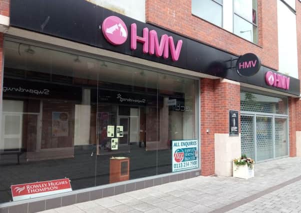 Can we get a rewind? HMV's old home in Boston.