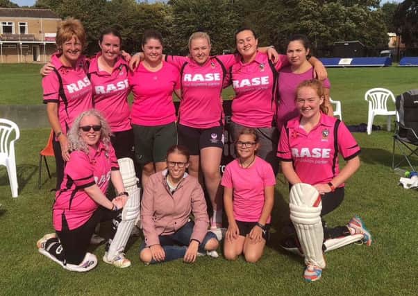 Rasen ladies are (top, from left) Catherine Fussey, Beth Smith, Alexia Paige-Graves, Becky Brooker, Alicia Maxwell, Izzy Taylor (front) Caitlin Phillips, Niamh Skipworth, Daisy Marshall, Megan Quinlan.
