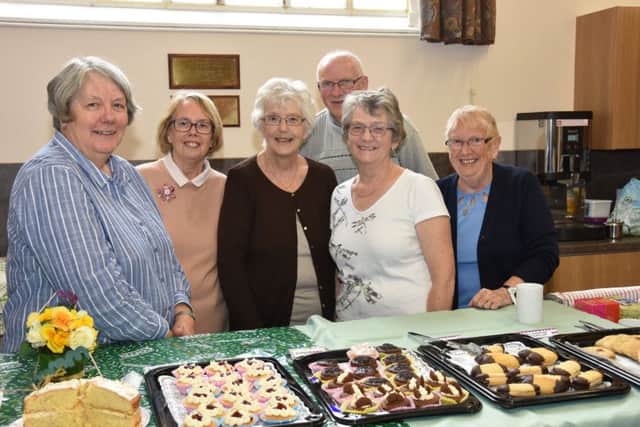 Macmillan coffee morning at Wragby Methodist Church.
Photograph by John Edwards EMN-180914-211541001
