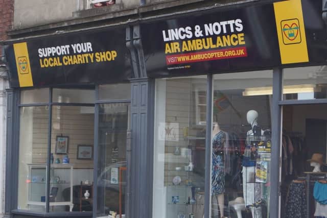 Market Rasen's Air Ambulance shop which will be closing in December EMN-180308-145833001