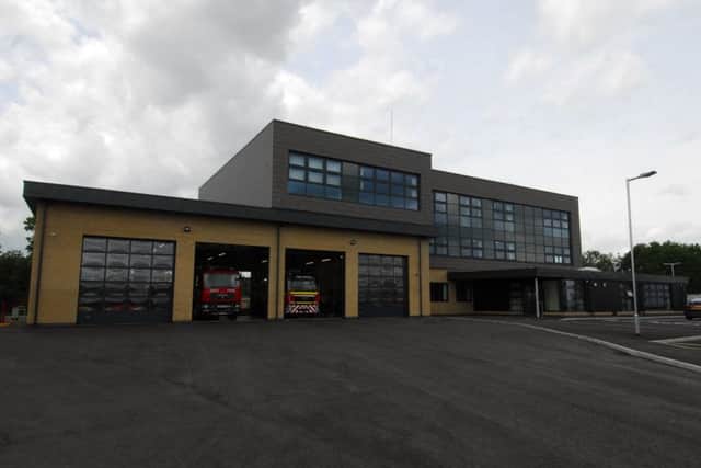 Sleaford fire and ambulance station. EMN-180913-153450001