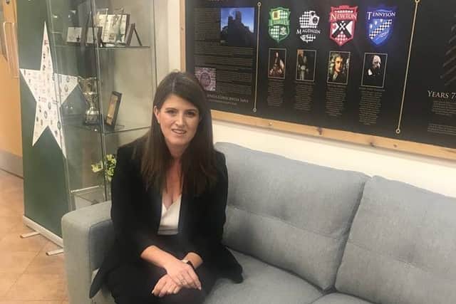 Emma Day - the new principal at Skegness Grammar School. ANL-180920-153007001