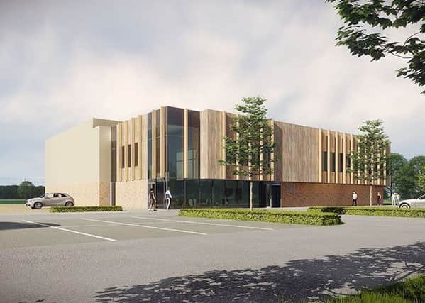 An artist's impression of the proposed Market Rasen leisure centre EMN-180916-111244001