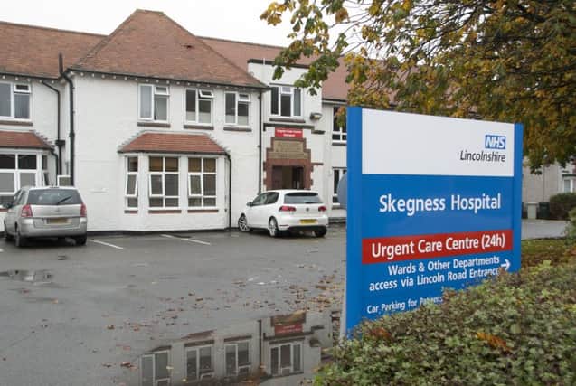 Skegness Hospital.