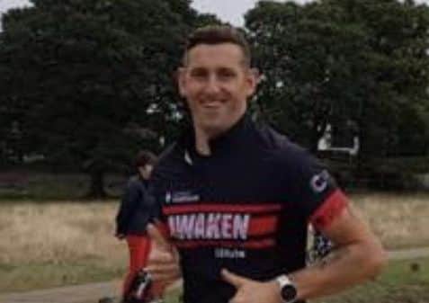 Pete Nicholls racing in London.