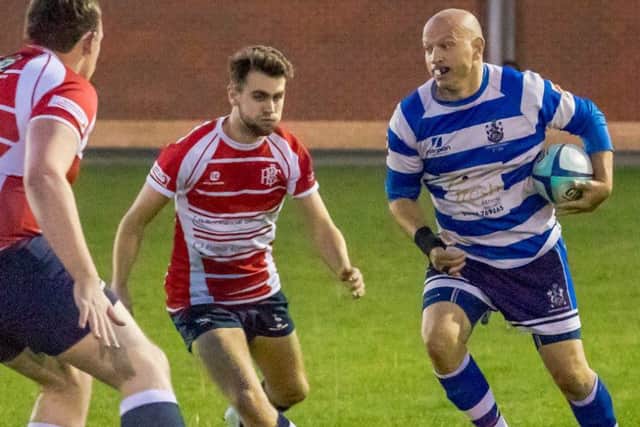 Skegness in action against Boston.