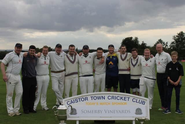 Caistor won nine and lost just one of their final 11 league matches