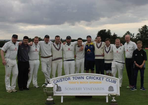 Caistor won nine and lost just one of their final 11 league matches