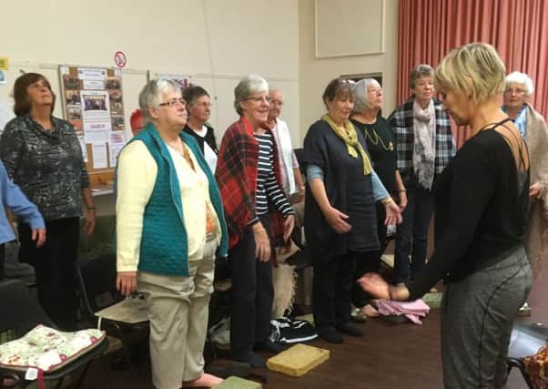 A rare hush of silence descended at the Manby and Grimoldby Village Hall during their September meeting, as members of the WI had a go at Mindfulness with Jayney Hardwick.