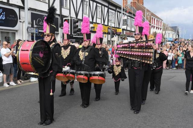 Mablethorpe Carnival: It's always great to see a local band providing the music for the parade. Photo: David Dawson.