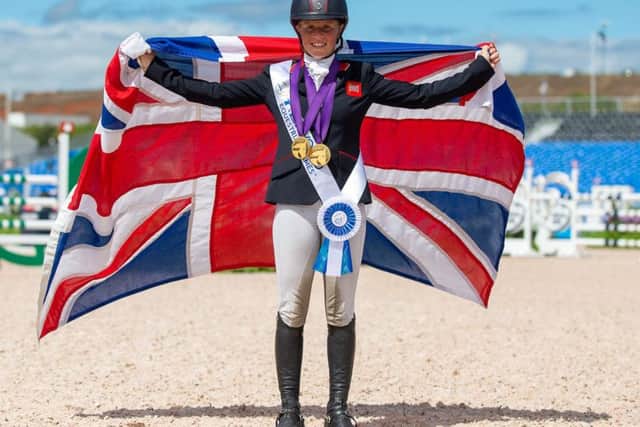 Ros Canter became the first British world champion since Zara Phillips in 2006. Photo: Jon Stroud Media/BEF