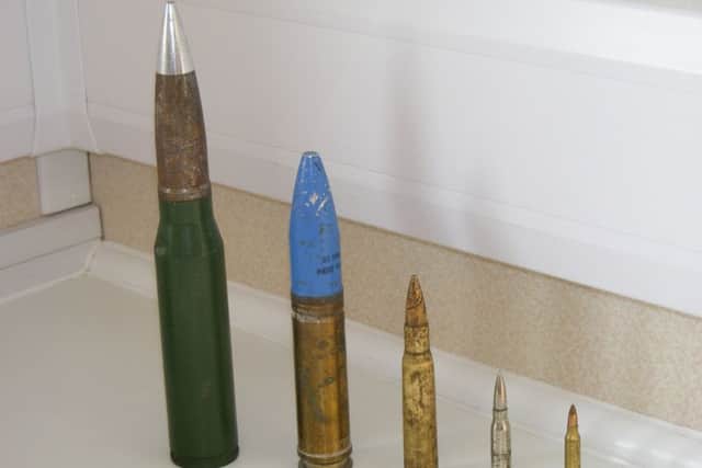 Something that should not be put in the recycling bin! Ammunition found among the recycling at Mid Uk's recycling plant. EMN-180919-095759001