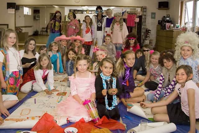 The Julie Stevens School of Dance 10 years ago.