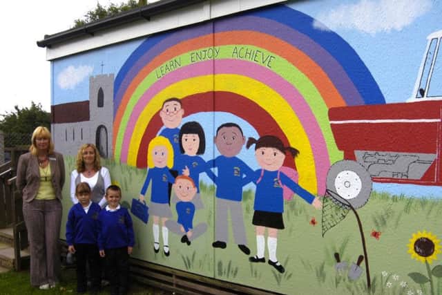 Stickney Primary School, 10 years ago.