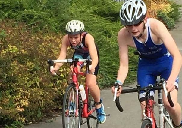 Tri3 Sleaford were represented in all age groups at the Lincoln Childrens Triathlon EMN-180920-115001002