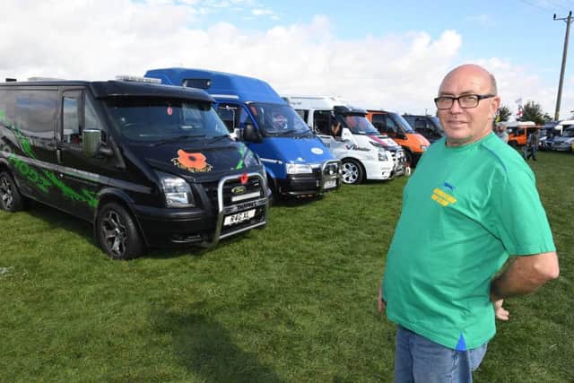 Van Revolution meet at Pine Trees Leisure Park, Skegness. Organiser Ray Lancaster of Louth. Photo: MSKP-090918-1 ANL-180921-133212001