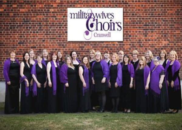 Cranwell Military Wives Choir. EMN-180921-161948001